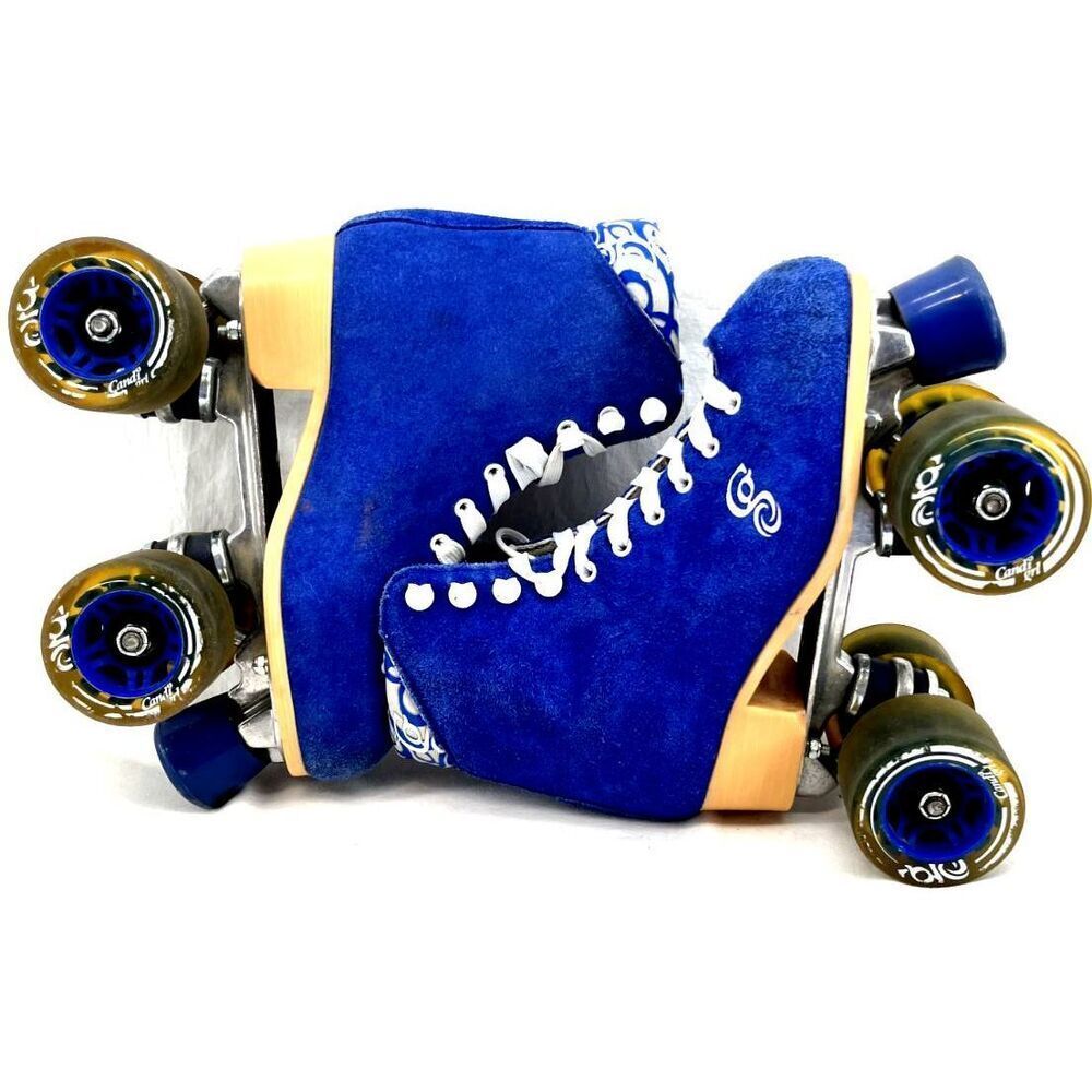 Candi Grl Roller Derby Carlin Roller Skates in Electric Blue - Picture 3 of 5